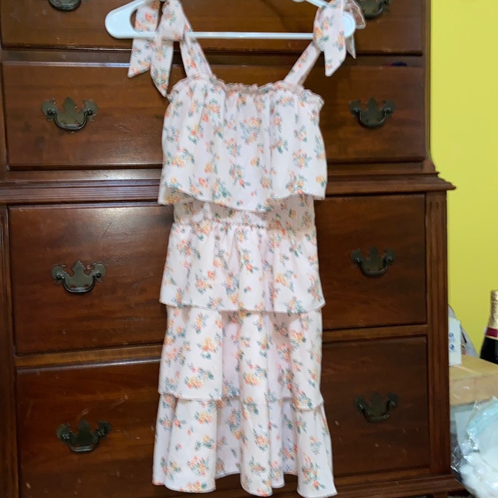 gb floral pink mini dress